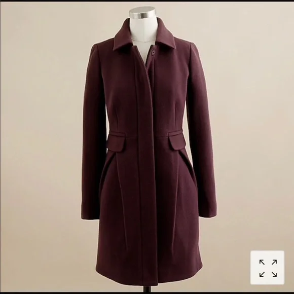 JCrew wool coat - Picture 1 of 9